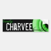 prachtig, Charvee, mooi Bumpersticker (Voorkant)