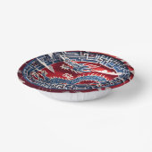 Prachtig Chinees Dragon Nieuwjaar 2024 PPB2 Papier Papieren Kommen (Gebogen)