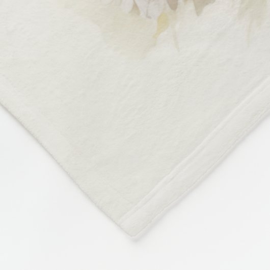 Prachtig Chocolade Lab Fleece Deken (Hoek)