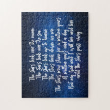 Prachtig Christelijk gebed Stars Poem Night Sky