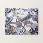 Prachtig Collectie van  oude skeletsleutels Legpuzzel (Horizontaal)