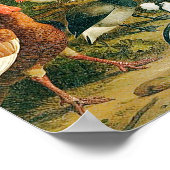 Prachtig Collectie vogels met  gevoel Poster (Hoek)