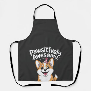 Prachtig Corgi Verjaardags Hond Shirt Schort