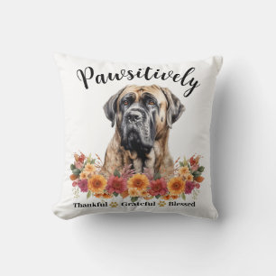 Prachtig Dankbare Gezegende Cute Hond Kussen