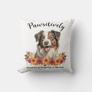 Prachtig Dankbare Gezegende Cute Hond Kussen