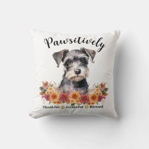 Prachtig Dankbare Gezegende Cute Hond Kussen