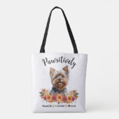Prachtig Dankbare Gezegende Cute Hond Tote Bag (Achterkant)
