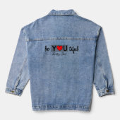 prachtig denim jacket (Achterkant)