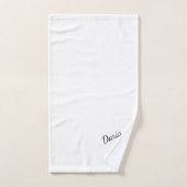 Prachtig design persoonlijk bad handdoek (Handdoek)