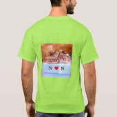 Prachtig design Te-Shart T-shirt (Achterkant)