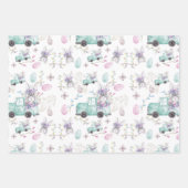 Prachtig design van de paase waterverf inpakpapier vel (Voorkant 3)