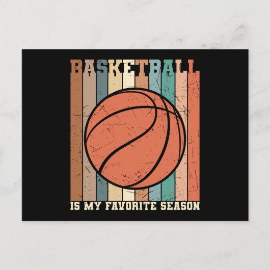 Prachtig design voor basketbal briefkaart (Voorkant)