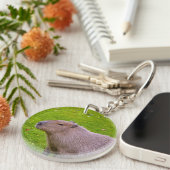 Prachtig dier Capybara Sleutelhanger (Voorkant Rechts)