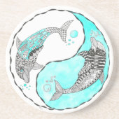 Prachtig dolfijn Onderzetter (Voorkant)