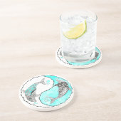 Prachtig dolfijn Onderzetter (Zijkant)