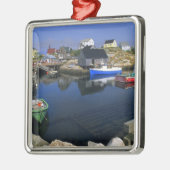Prachtig dorp van Peggy's Cove met haven Metalen Ornament (Links)