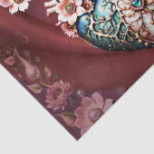 Prachtig edel hart. tissuepapier (Detail)
