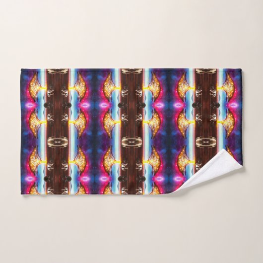 Prachtig eigentijds edgy print vector design bad handdoek (Handdoek)