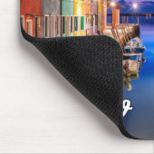 Prachtig eiland Burano, Italië Muismat (Hoek)