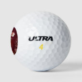 Prachtig elegant, nobel hart. golfballen (Logo)