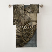 Prachtig elegant steampunk design bad handdoek (Insitu)