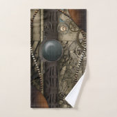 Prachtig elegant steampunk design bad handdoek (Handdoek)