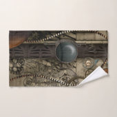 Prachtig elegant steampunk design bad handdoek (Handdoek)