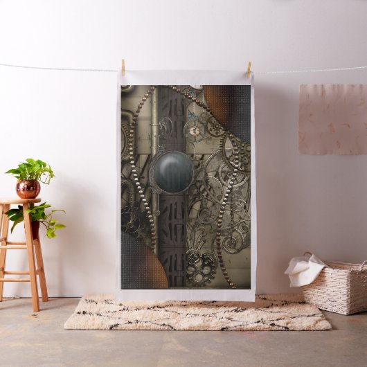 Prachtig elegant steampunk design stof (Voorbeeld)