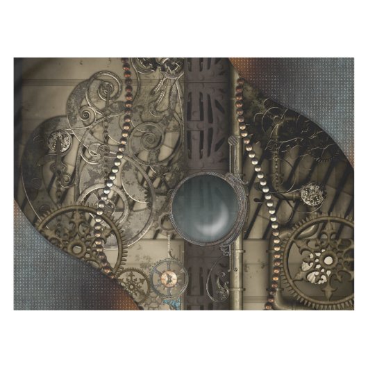 Prachtig elegant steampunk design tafelkleed (Voorkant (Horizontaal))