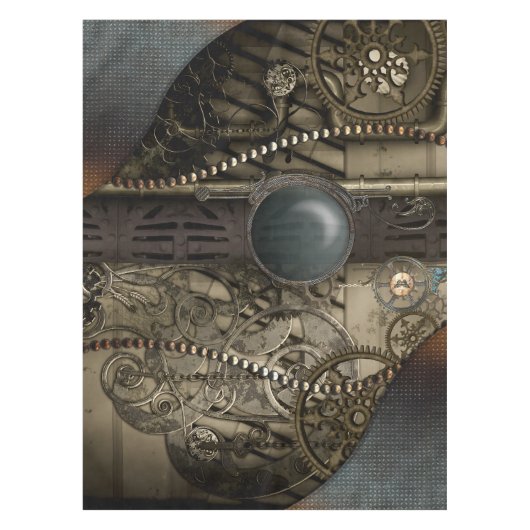 Prachtig elegant steampunk design tafelkleed (Voorkant)
