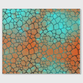 Prachtig en funky! dierlijk papier voor drukknopen (Vlak)