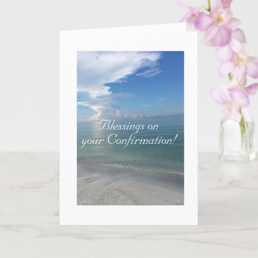 Prachtig en gezegend, Bevestiging Kaart (Orchidee)