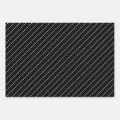 Prachtig en modern zwart-wit inpakpapier vel (Voorkant)