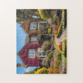 Prachtig Engels landhuis en tuin Legpuzzel (Verticaal)