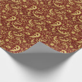 Prachtig etnisch luxueus patroon cadeaupapier (Hoek)