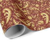 Prachtig etnisch luxueus patroon cadeaupapier (Rol Hoek)