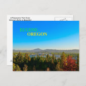 Prachtig Eugene, Oregon Panoramisch Briefkaart! Briefkaart (Voorkant / Achterkant)