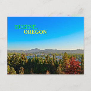 Prachtig Eugene, Oregon Panoramisch Briefkaart! Briefkaart