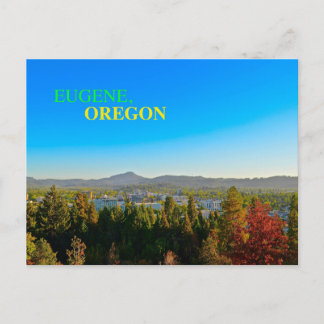 Prachtig Eugene, Oregon Panoramisch Briefkaart! Briefkaart