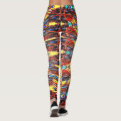 Prachtig Fantastisch Feminine Skinny Design Leggings (Achterkant)