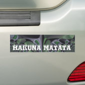Prachtig, fantastisch vrouwelijk design bumpersticker (Op auto)