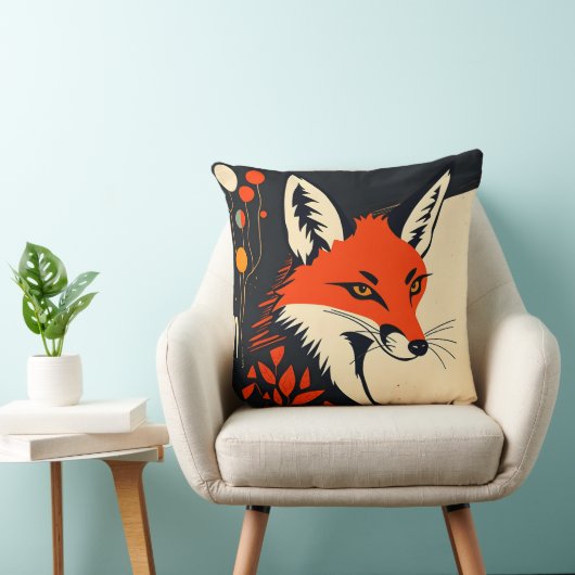 Prachtig Fox-ontwerp Kussen (Stoel)