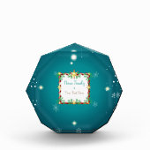 Prachtig Funny Design met Winter Holiday Santa Fotoblokken (Voorkant)