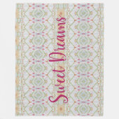 Prachtig gebundeld design fleece deken (Voorkant)