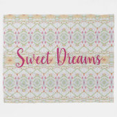 Prachtig gebundeld design fleece deken (Voorkant (Horizontaal))