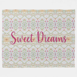 Prachtig gebundeld design fleece deken