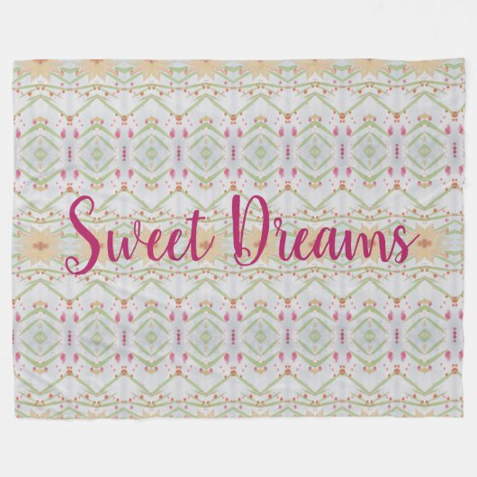 Prachtig gebundeld design fleece deken (Voorkant (Horizontaal))