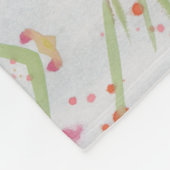 Prachtig gebundeld design fleece deken (Hoek)