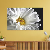 prachtig gedetailleerd Daisy Wall Canvas Afdruk (Insitu (Woonkamer))