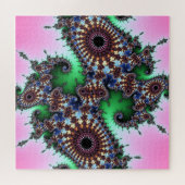 Prachtig gedetailleerde Julia Fractal Legpuzzel (Horizontaal)